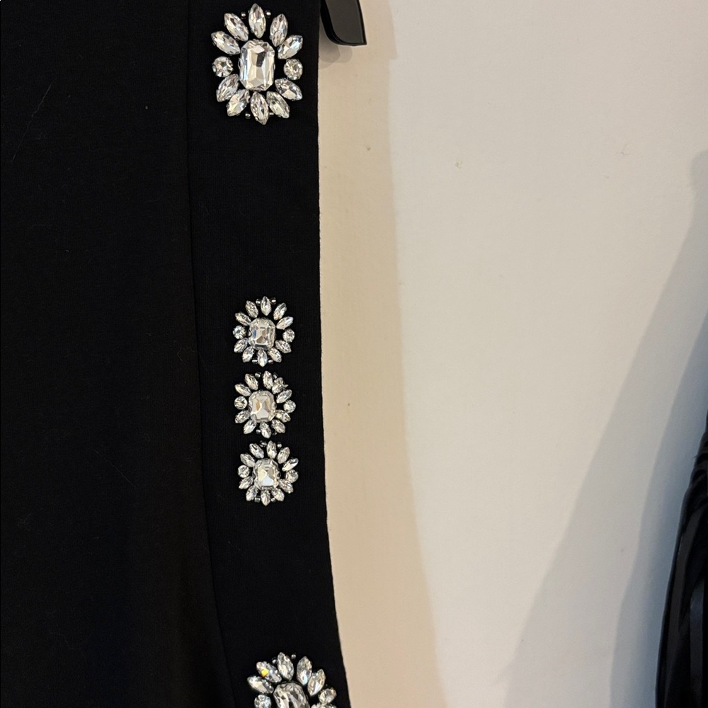 NEW The NOLI Shop Dylan crystal tank top in black,M - Picture 5 of 7